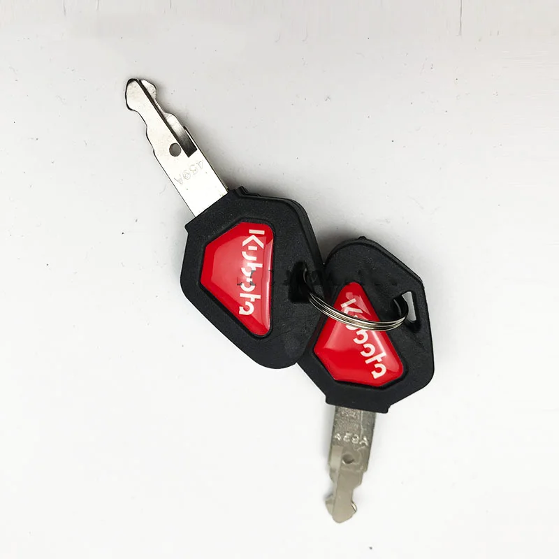 2pcs Kubota key U15 U30 U135 U155 U161 U163 ignition key start key accessories dredger key