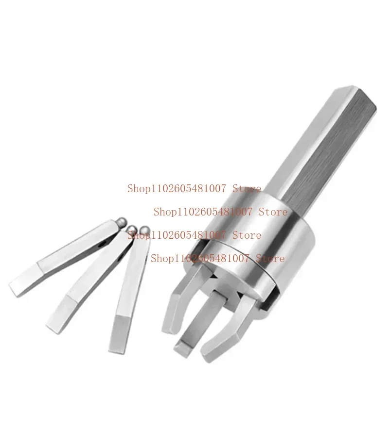 Three Claws Back Puller16/20/25/32mm Automatic Square Round Bar 3 Jaws CNC Lathes Back-Pull Extractor For Lathe Drawing Tool