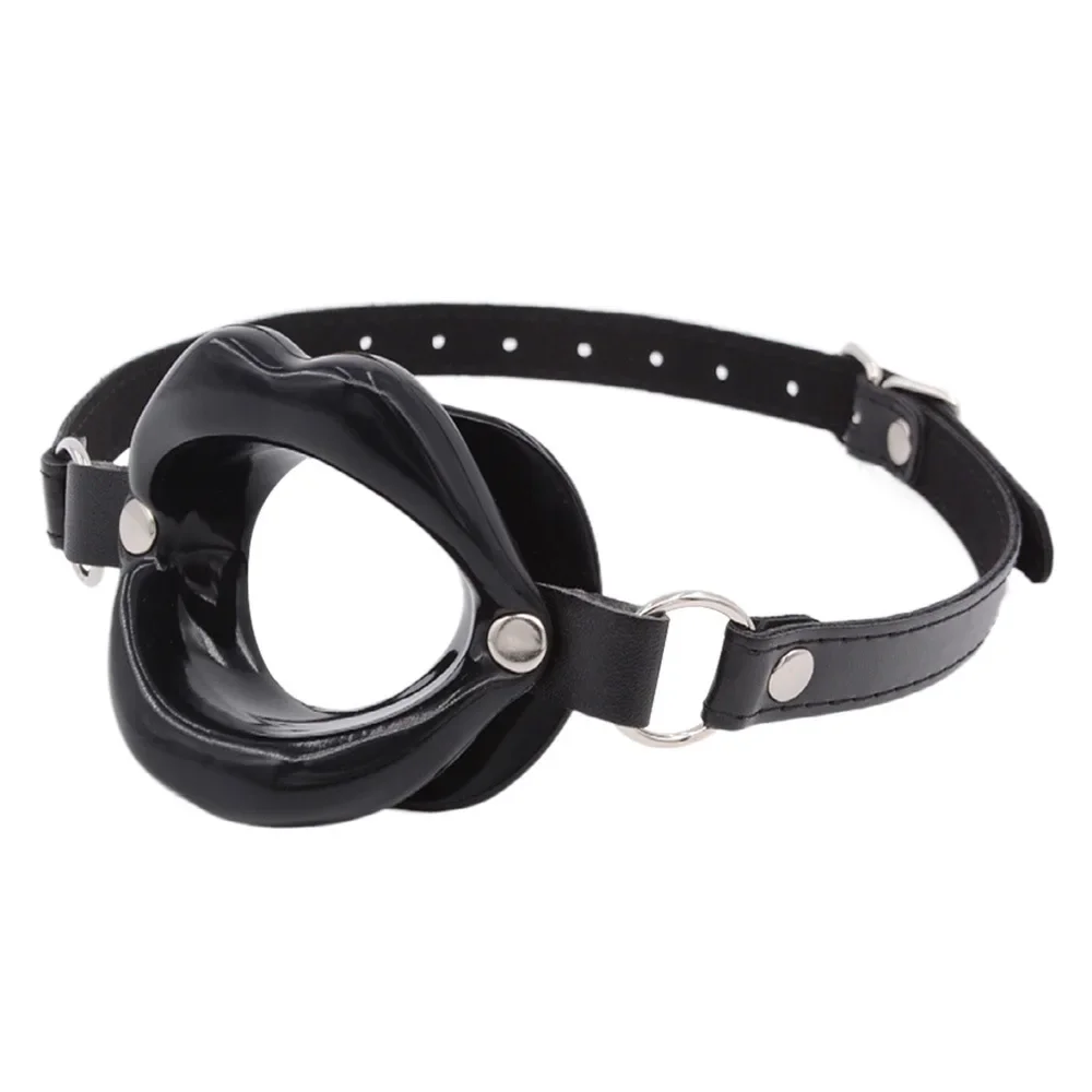 Giochi per adulti Labbra in silicone O Ring Bocca aperta Gag Feticcio orale Schiavo obbediente BDSM Bondage Restrizioni Cosplay Giocattoli sexy Accessori