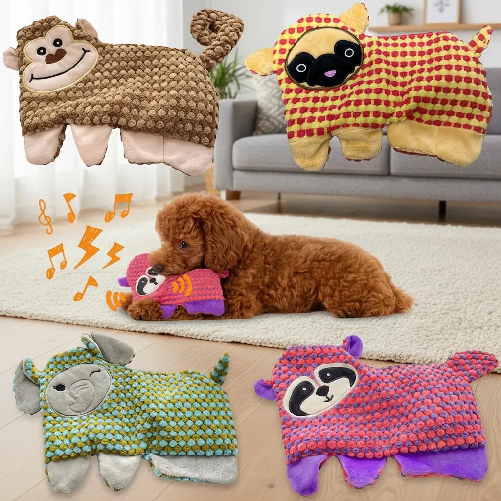 Dog Squeak Toys, No…