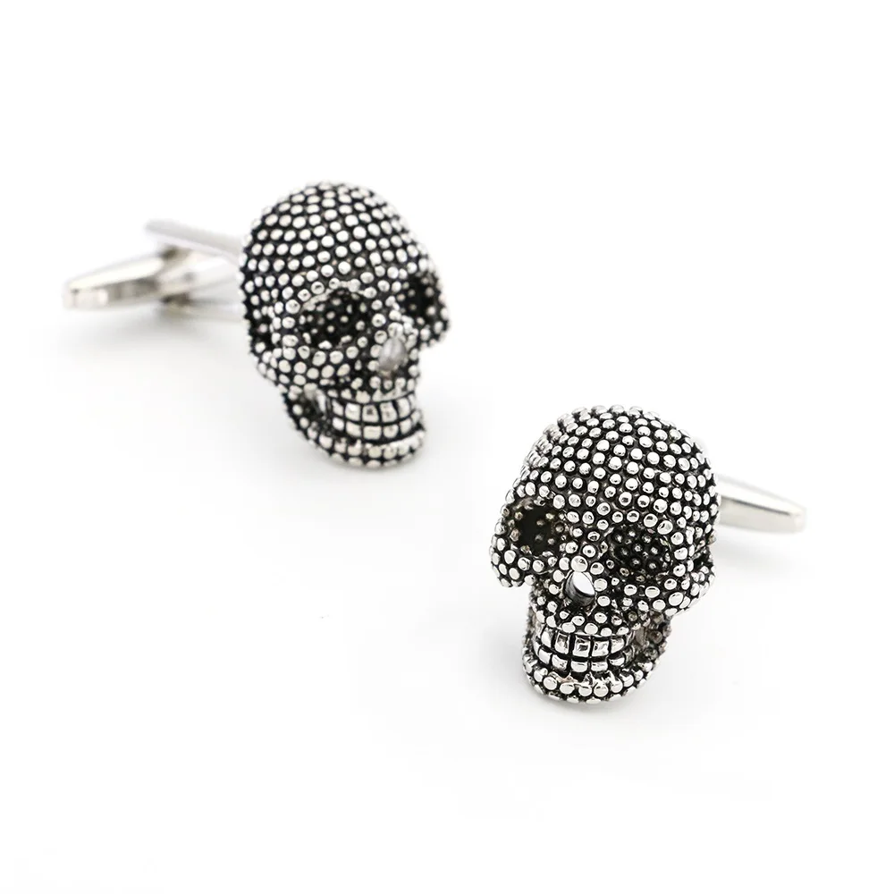 Skull Cufflinks 28 Vintage Skeleton Designs Men\'s Designer Cuff Links Wholesale&retail