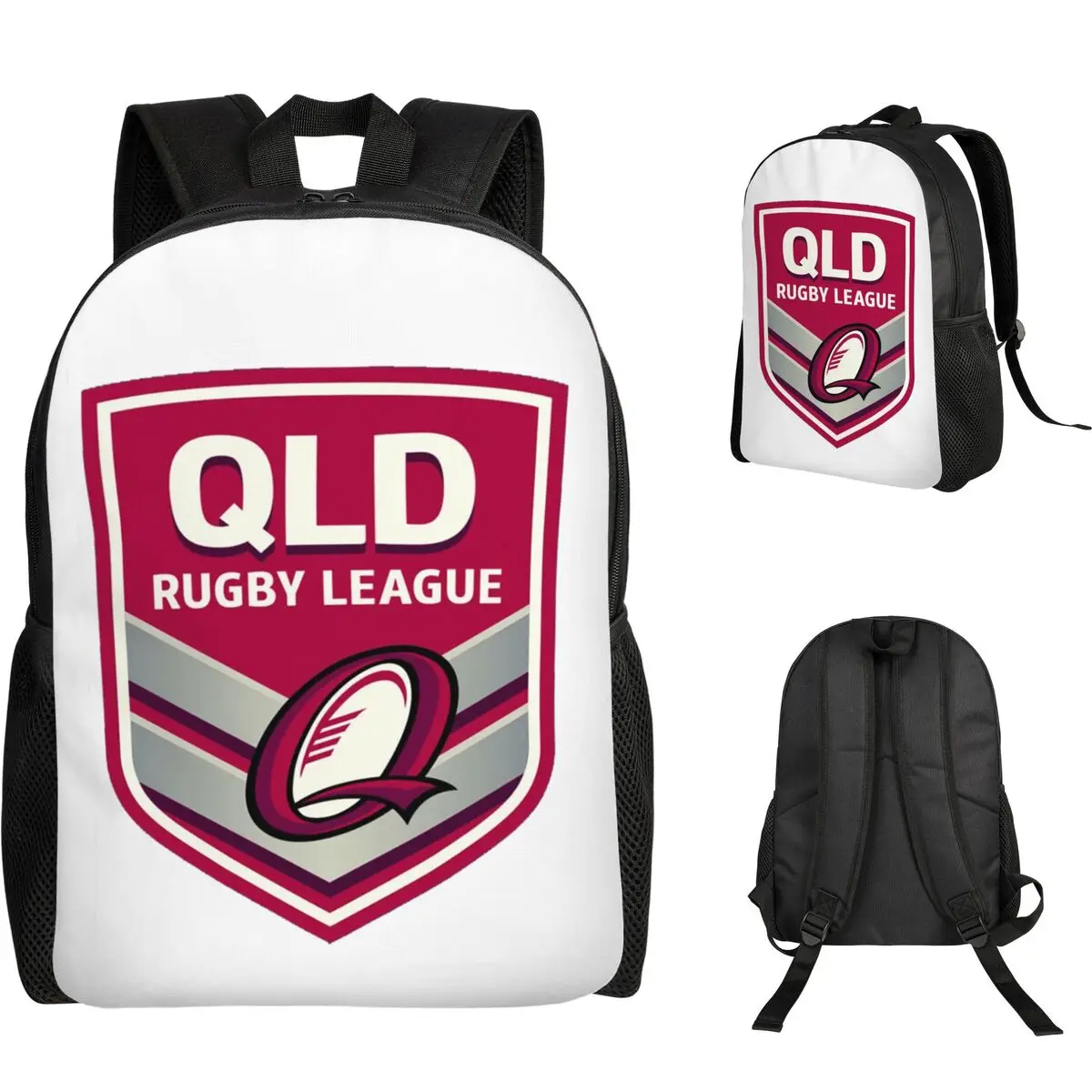 

Студенческий рюкзак Queensland Maroons, школьная сумка, походный дорожный рюкзак для мужчин и женщин, модная сумка для книг, сумки на плечо