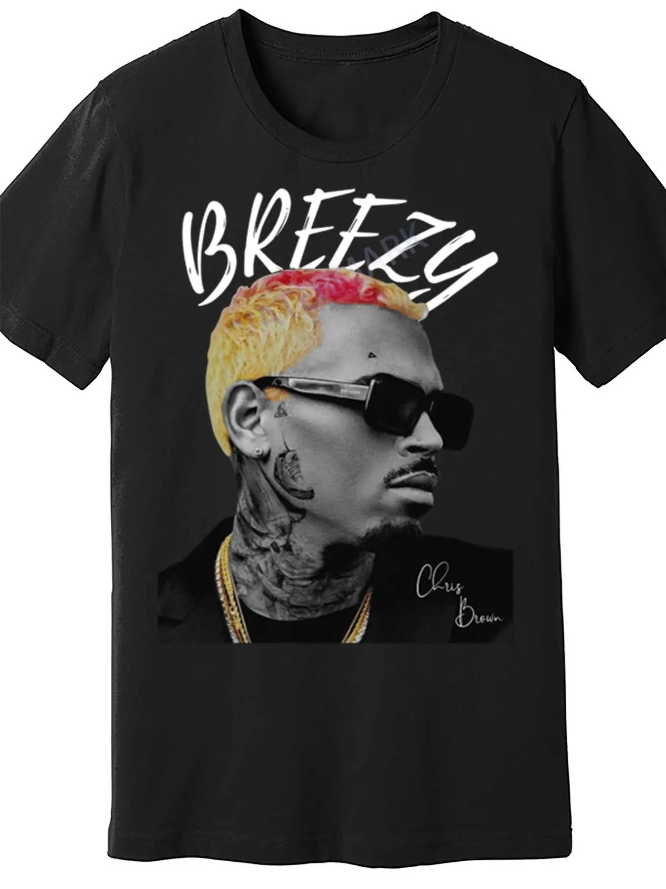 

Chris BrownChris Brown 1111 Tour 2024Chris Brown Breezy 870685, забавная мужская футболка с коротким рукавом, черная PR2