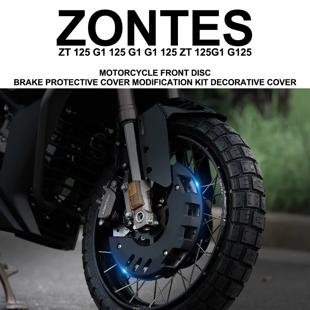 

Motorcycle Front Disc Brake Protective Cover Modification Kit Decorative Cover FOR ZONTES ZT 125 G1 125 G1 G1 125 ZT 125G1 G125