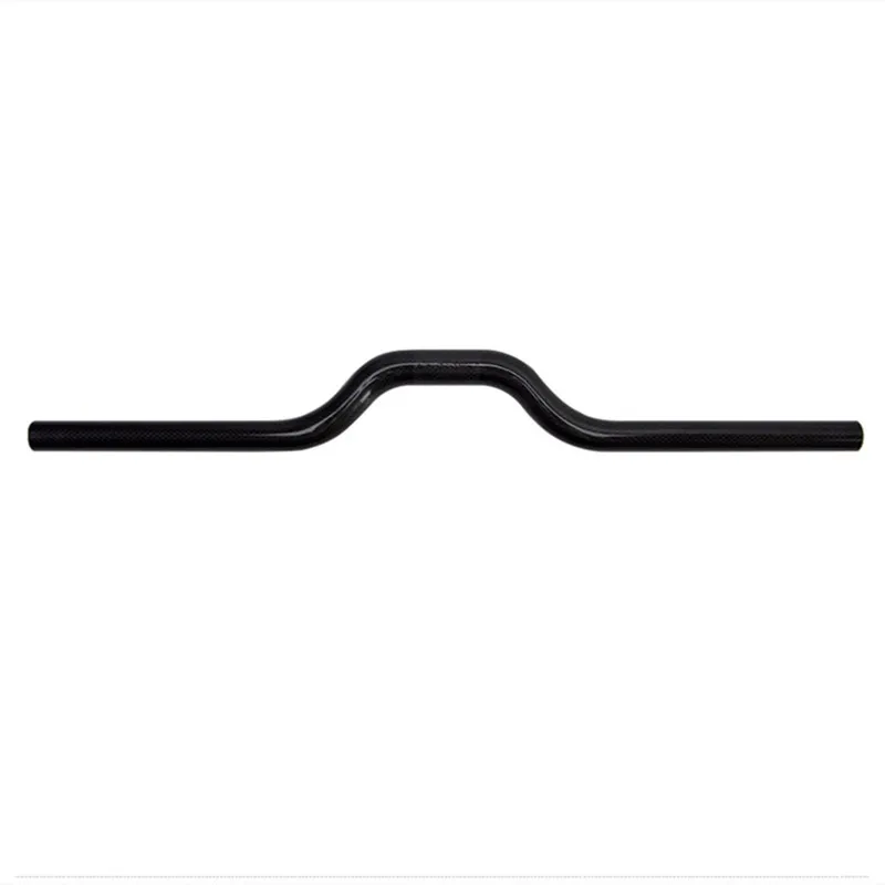 Folding Bicycle Children\'s Bike Carbon Fiber Handlebar Road Mtb Integrated Carbon Handlebar 25.4x480/520/560/600mm for Brompton