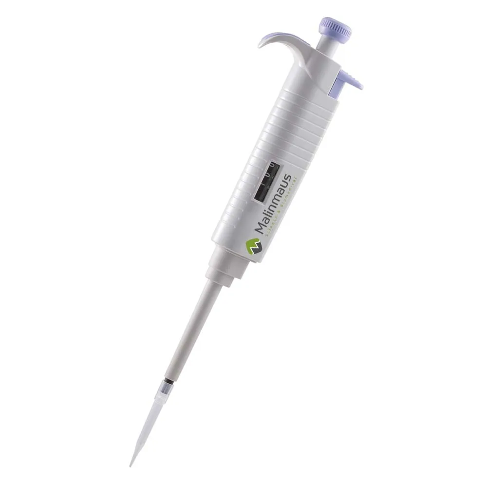 Malinmaus autoclavable medical lab adjustable single-channel lab pipette filler