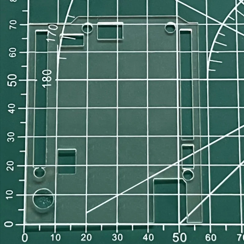 Kompatibel mit Arduino R4 MINIMA/WIFI transparente Acrylabdeckung, staubdichte Schutzhülle