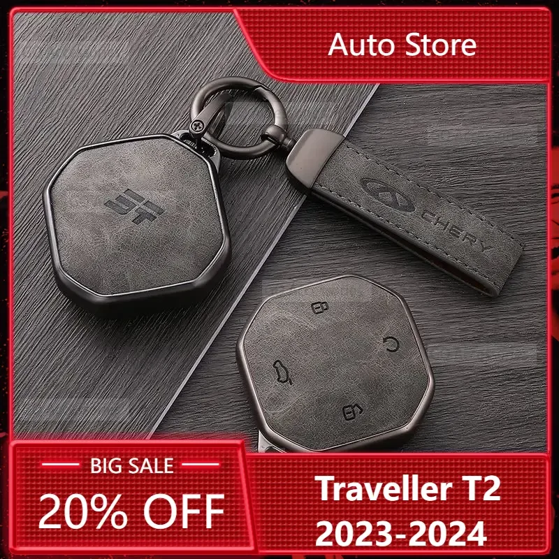 Nuovo! cherry Jetour Traveller T2 2023 2024 Jetour T2 Key Set High Pro Car custodia con fibbia da uomo portachiavi per auto