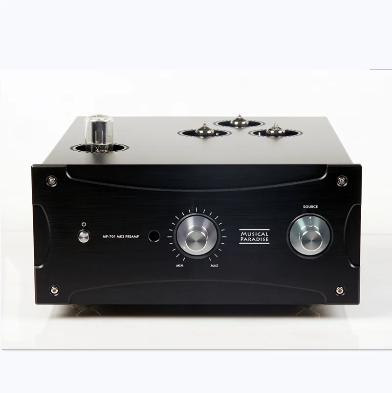 Musical Paradise MP-701-MK3 Pre Amplifier 6Z5P 5R4 6N11 12AU7 Vacuum Tube Pre Amplifier Voltage Selection 110V-120V / 220V-240V