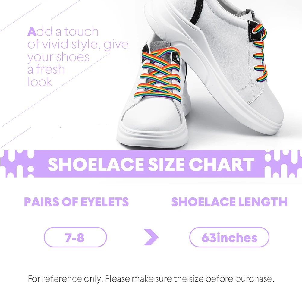 

Rainbow Shoelaces Gradient Colorful Tie Camouflage Print Durable Bright Match Clothes Travel Boots Accessories Sneakers