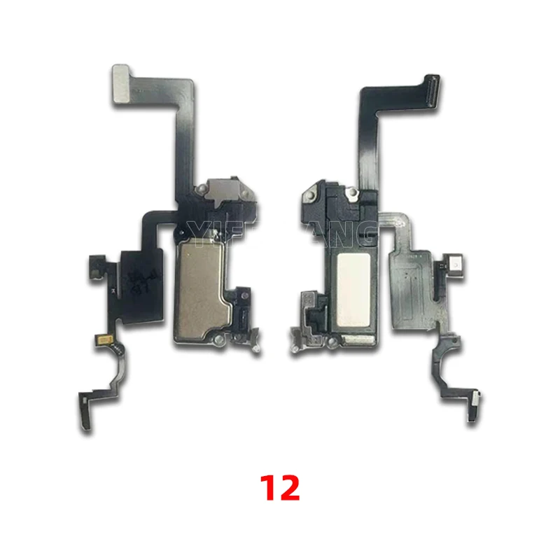 10Pcs AAA Quality Ear Speaker with Proximity Light Sensor For iPhone 13 11 Pro Max 12 Mini X XS XR Earpiece Listening Flex Cable image 4