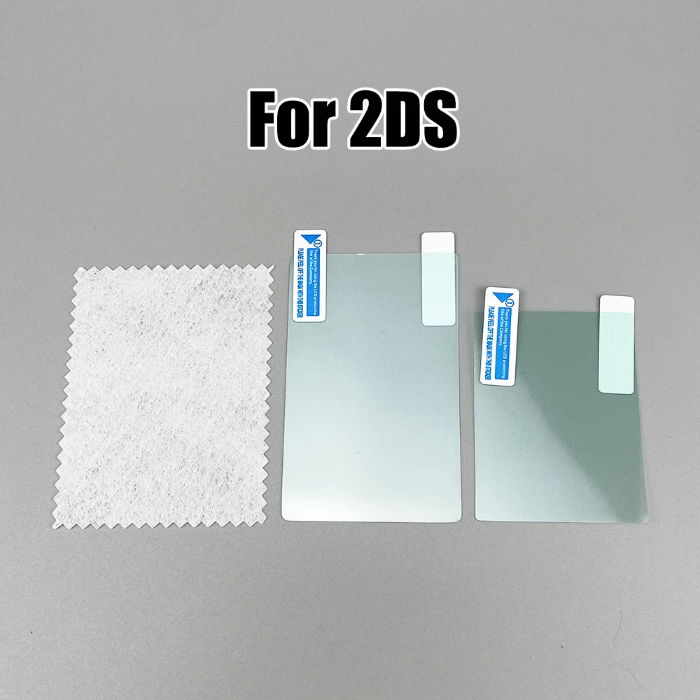 LCD Screen Protective Film For NDS NDSL NDSi Top Bottom Protector Skin Cover for New 2DS 3DS XL LL for PSP PSV GO 1000 2000 3000