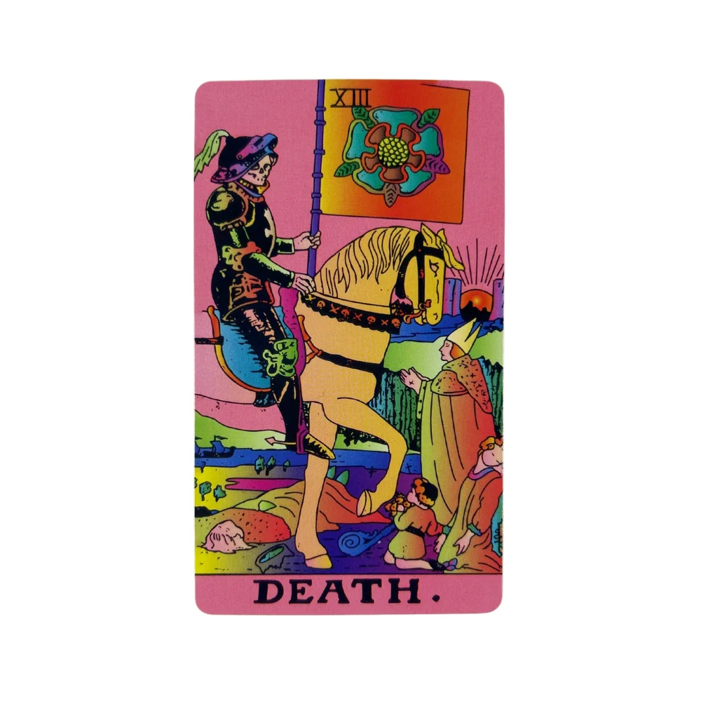 Pink Rider Tarot Card Deck 78  - Party Games Mystery recensie en prijs