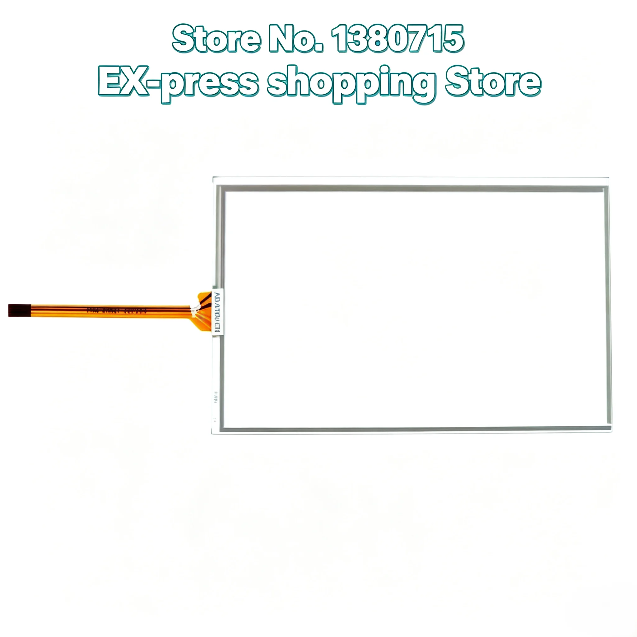 Industrial Touch Glass Digitizer Assembly Compatible With GOP43‑070ET GOP41‑070ET Operation Screen
