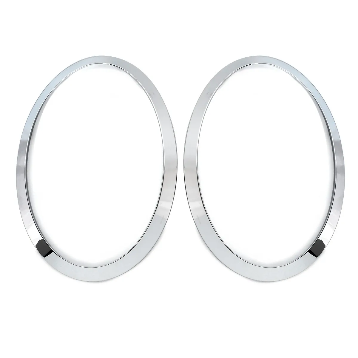 For BMW Mini Cooper F55 F56 F57 2014 2015 2016 2017 2018 Ring Cover Chrome Front Headlight cover cap Trim Car accessories view 5