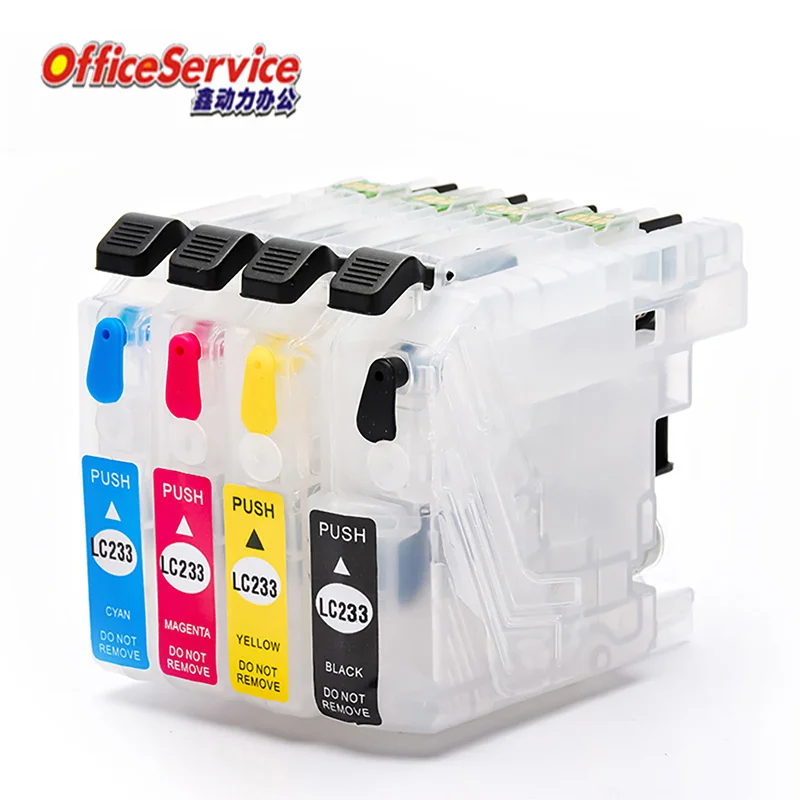 LC233 LC231 Refillable Ink Cartridge For Brother MFC-J5720 J4120 J4620 J5320 MFC-J480DW MFC-J680DW J880DW DCP-J562DW printer