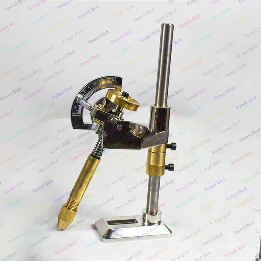 Gemstone Angle Flat Polishing Copper Manipulator Grinding Machine Height Adjustment Jade Lapidary Faceting Machine With Scale