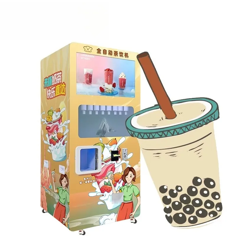 Customized Technology Hot Sale Factory Direct Automatic Milk Tea Coffee Bubble Tea Machine