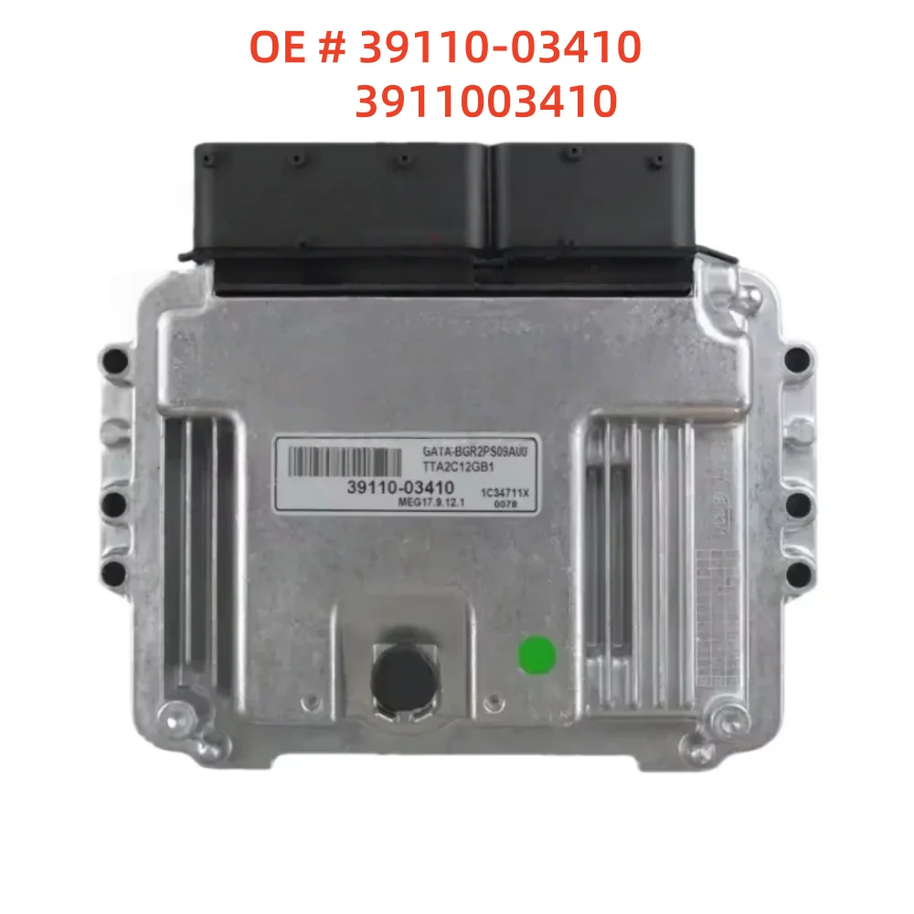 

High quality 39110-03410 3911003410 MEG17.9.12.1 Car Engine Computer Board ECU Electronic Control Module Fit For Hyundai