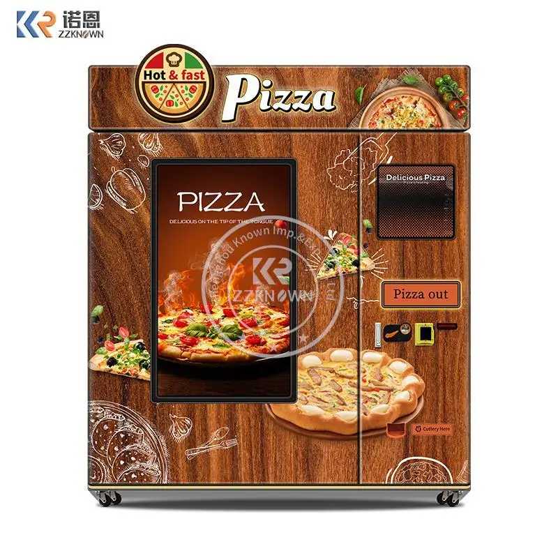 Hot Food Pizza Vending Machine Fully Automatic Pizza Vending Machine Fast Food Hot Food