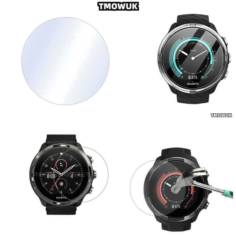 

For Suunto 5 7 9 Peak Pro Race S 45mm 49mm OCEAN Traverse Alpha Eco-Friendly Tempered Glass Protector HD