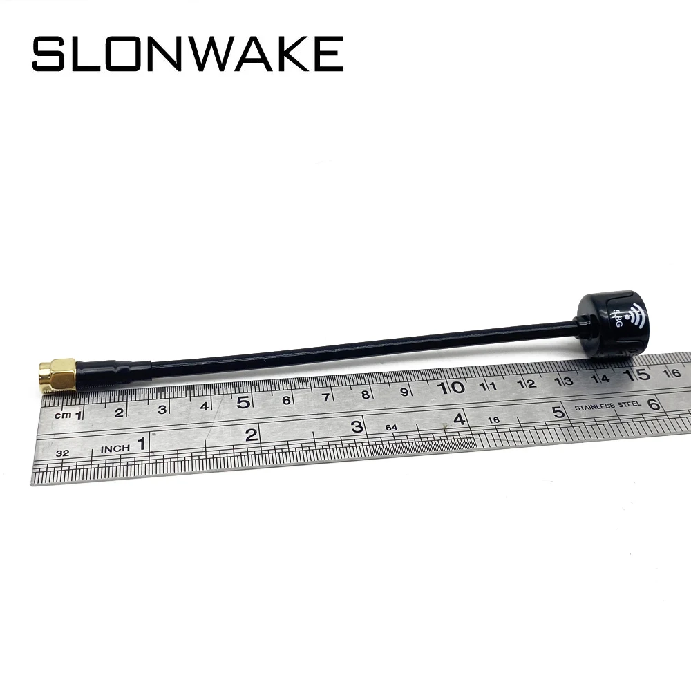 5.8G Omnidirectional Antenna RHCP antenna Directional high-gain 3dBi FPV antenna SMA/RP-SMA is used to transmiter RC FPV racing