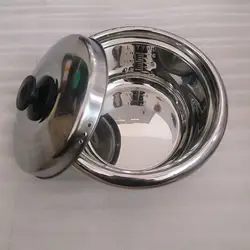 2L High Quality 304 stainless steel rice cooker inner containerPot Replacement Accessories Rice Cooke Inner With lid