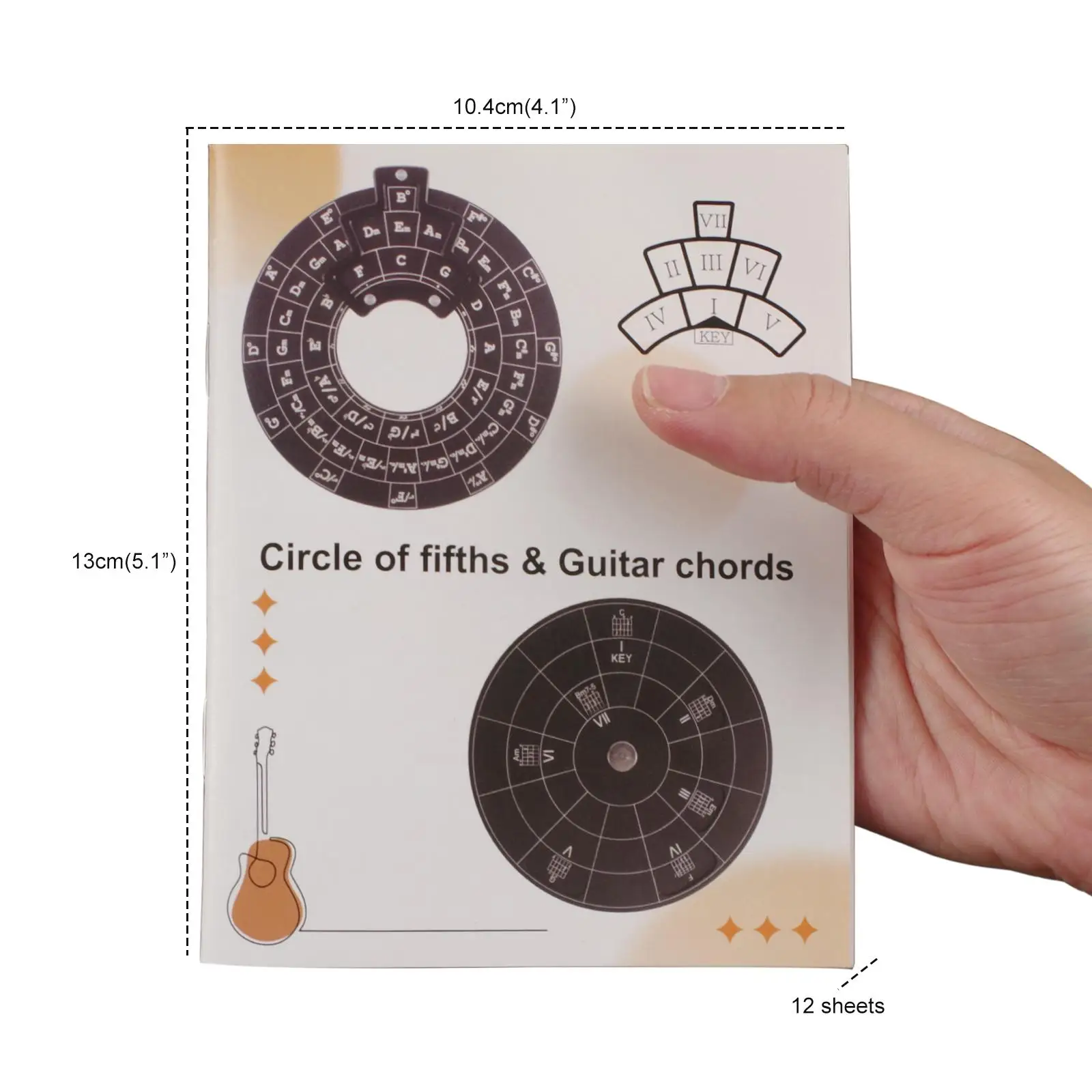 ملصق الجيتار دليل مرجعي للجيتار متعدد الاستخدامات مقياس لوحة الفريتس ملصق مخطط الجيتار لكاتب الأغاني المنزلية في المدارس