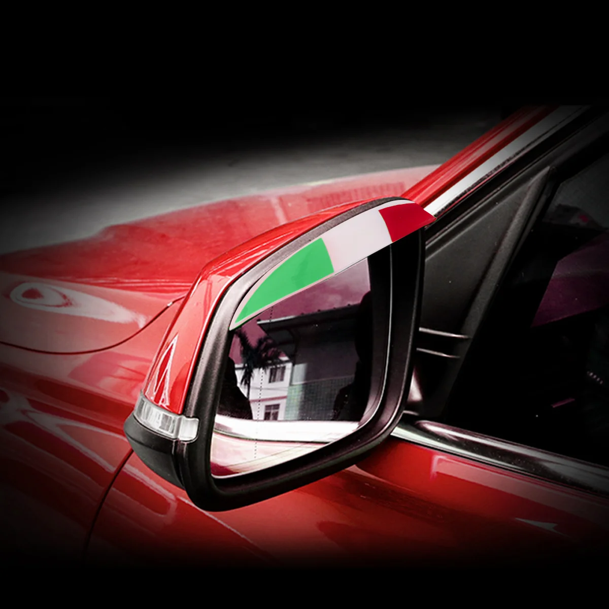 

1Pair Side Mirror Rain Shield Protector Accessory for Car Suv Truck Easy Install Flexible Material Side Mirror Rain Board