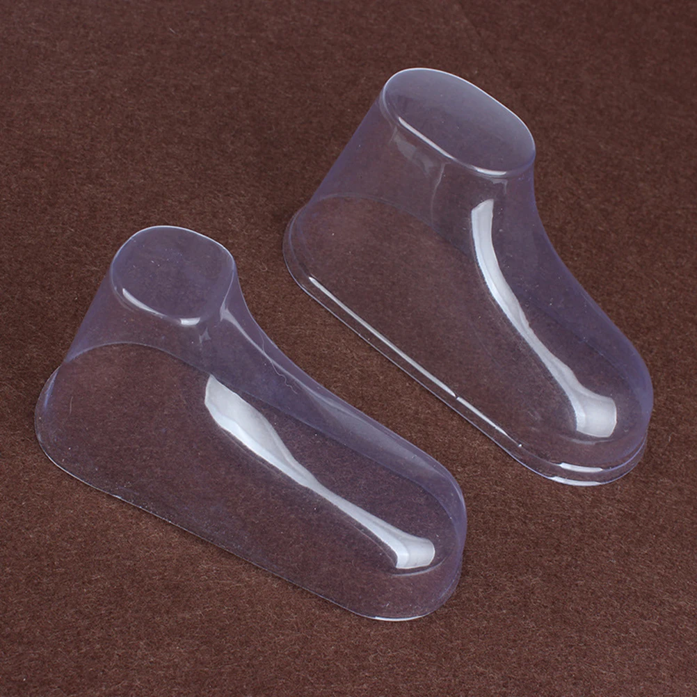 

40 Pcs Shoe Support Mold Display Feet Toddler Socks Stands 10cm 's Mannequin Foot Shoes Pvc Forms