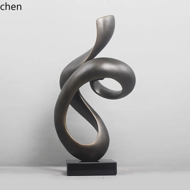 ZML decoration, abstract artwork decoration, modern fiberglass home furnishing, living room furnishings