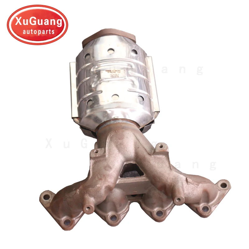 Best Quality Stainless Steel Exhaust Manifold With Catalytic Converter For Hyundai Elantra