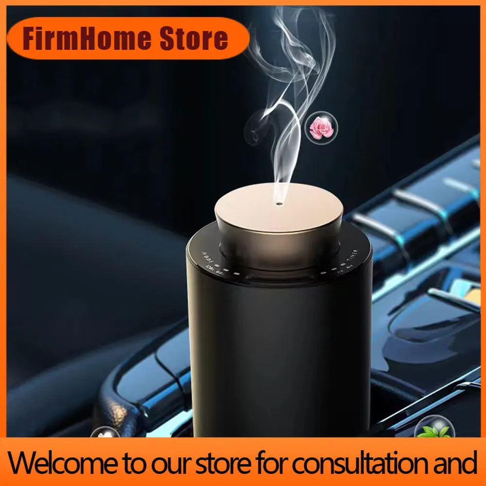 FirmHome StoreEssential Oil Car Aroma Diffuser Home Fragrance Diffuser USB Rechargeable Aromatherapy Scent Car Air Freshener Mac
