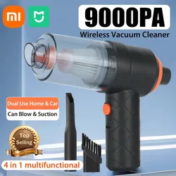 Xiaomi MIJIA-aspiradora inalámbrica de 9000Pa para coche, aspirador de mano de alta potencia para el hogar, 120W