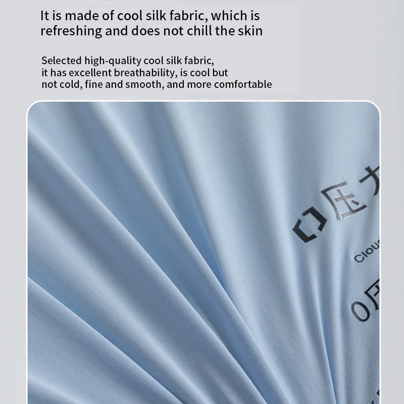 Summer cool memory foam pillow to protect the cervical spine and help sleep at home for adults