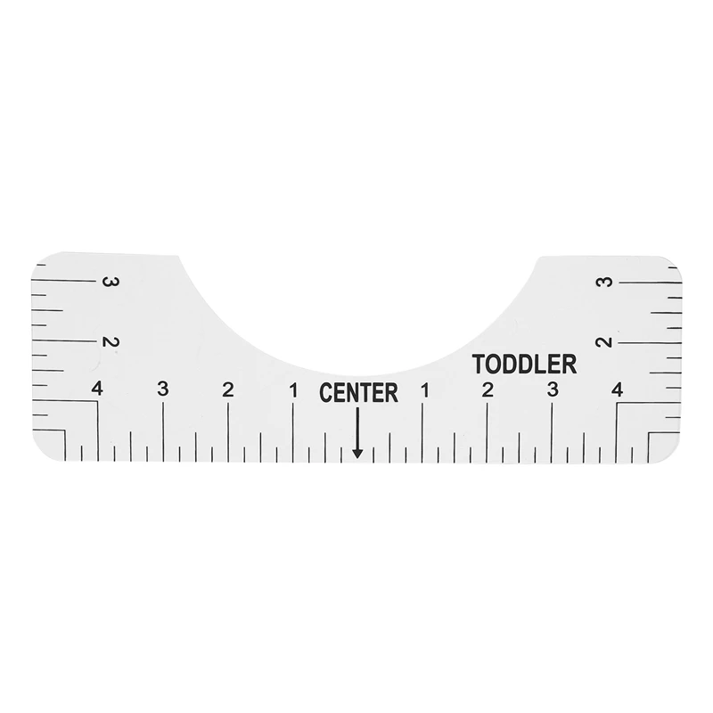 Tshirt Ruler Guide T-Shirt Placement Ruler Guide Vinyl T-Shirt Alignment DIY Tool Design Craft Tool Set Of 2