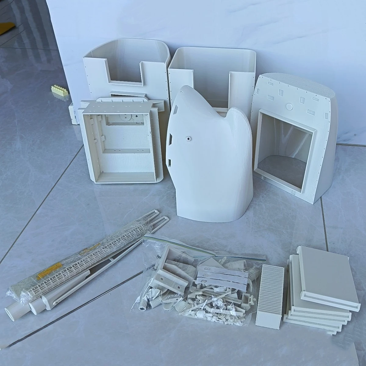 RC قارب 100 سنتيمتر محاكاة التحكم عن بعد السائبة البضائع قارب ثلاثية الأبعاد الطباعة RC قارب أطقم منمذجة لعبة الكبار