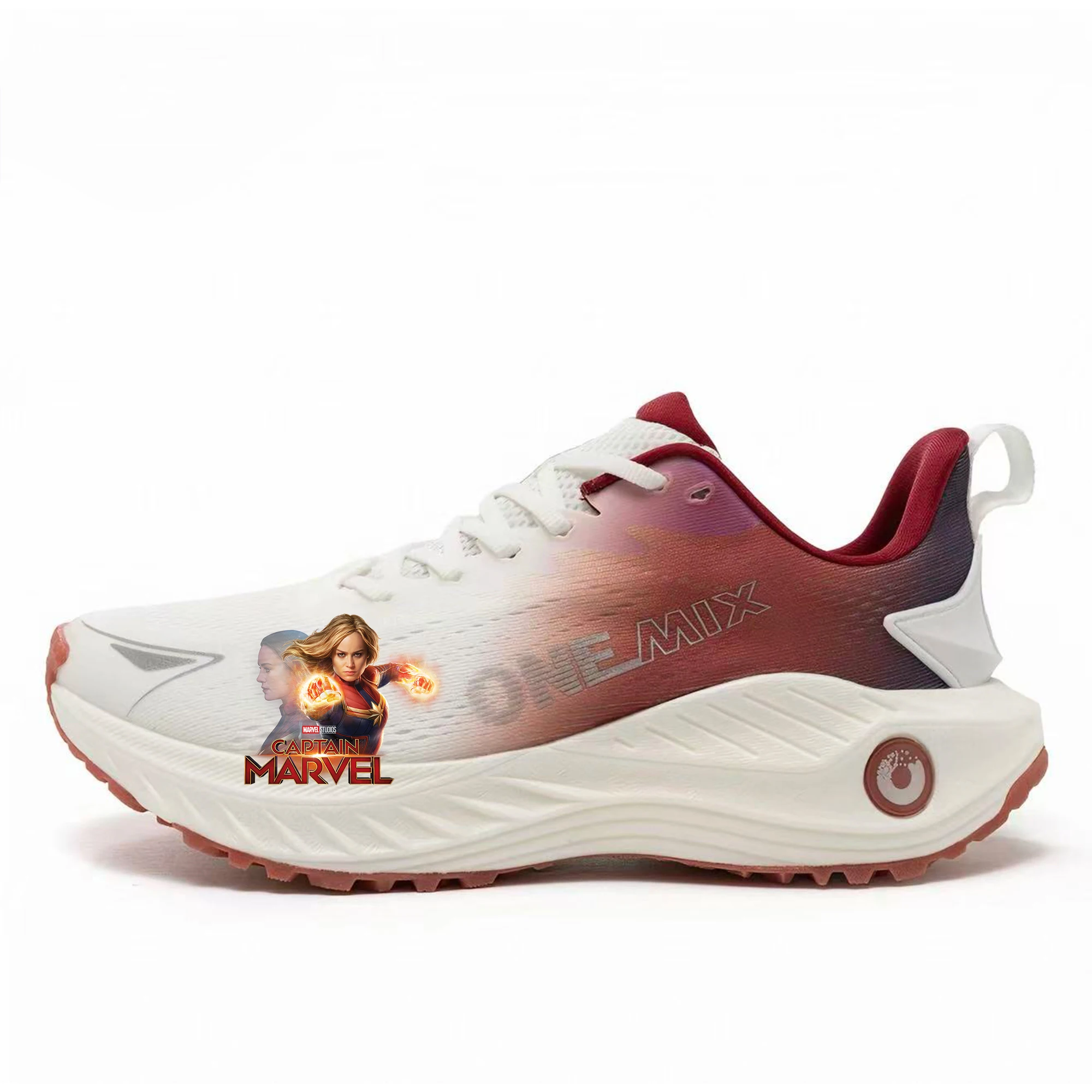 

ONEMIX Marvel Captain Marvel Running Shoes Men Women Breathable Sneaker Lightweight Jogging Shoes Gym Outdoor Custom Couple Shoe