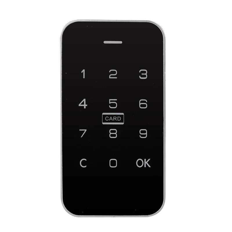 Keyless Digital Password Swipe Card 2 Unlock Ways Smart Touch Keypad Metal File Drawer Cabinet Furniture Card Sensor Lock