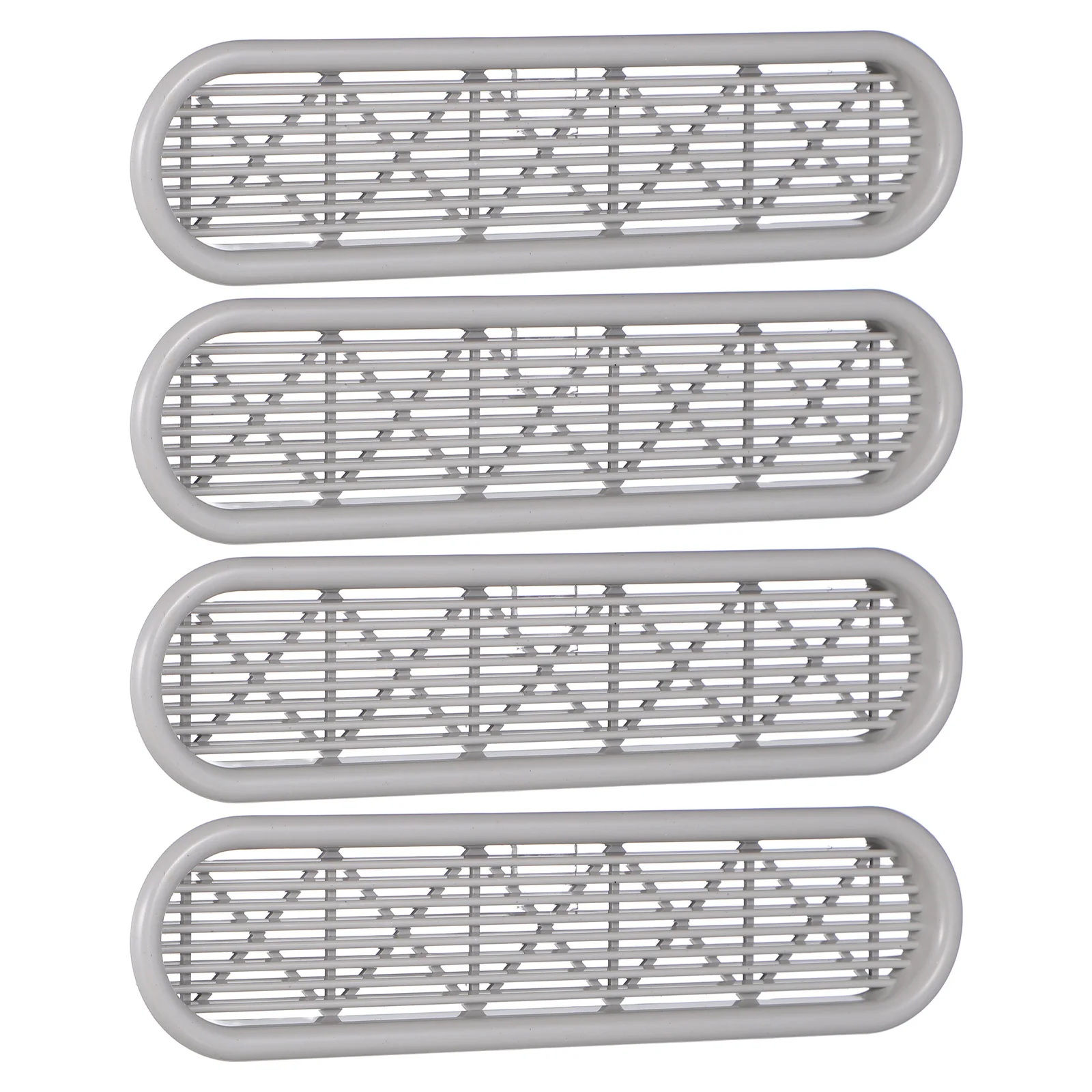

4Pcs Plastic Wardrobe Air Vent Modern Minimalist Design Breathable Mesh Cover Easy Installation Durable Heat Dissipation