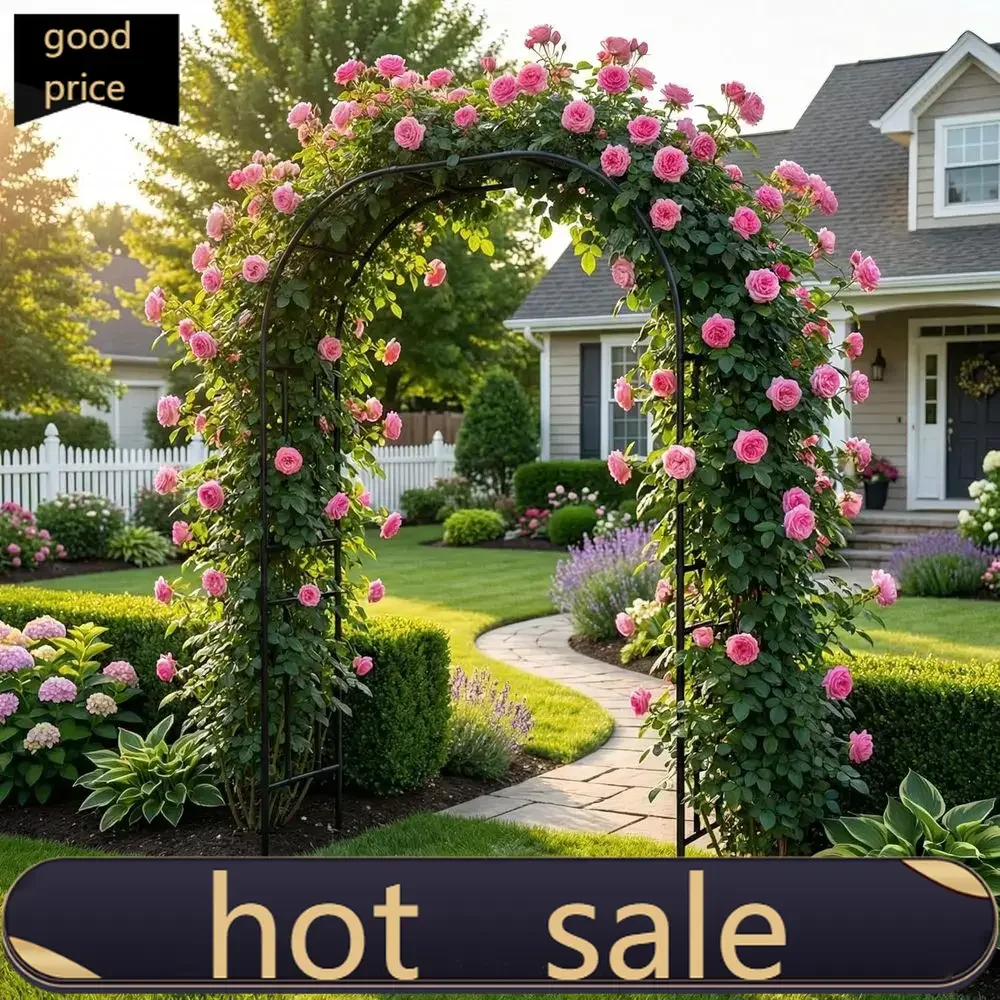 

Activity pricePopularPopularElegant Outdoor Metal Garden Arch Trellis, 95.8 High x 70.9 Wide, Durable Black Coated, Ideal for C