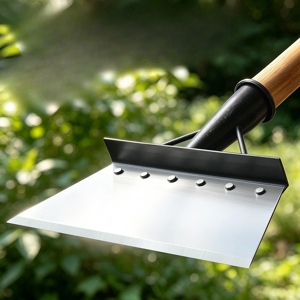 Multi-functional Manganese Steel Shovel, Snow Clearing, Livestock Manure Cleaning & Wall Skin Scraping Tool for Home Farm