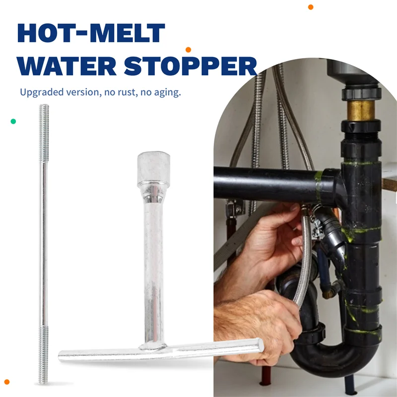 

Special Offer~PPR Water Pipe Water Stopper Downpipe Water Stopper Universal Pressure Pipe Water Stopper