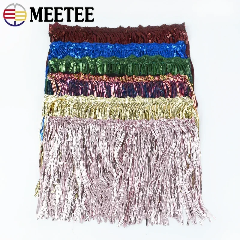 1-5Yards 17cm Latin DanceFring - огляд і ціна Fringe Ribbon Sewing
