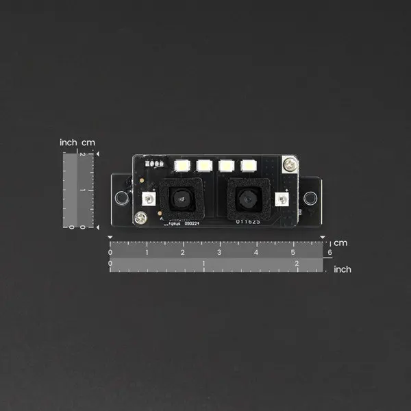 AI binocular vision recognition sensor face vein palm print QR code