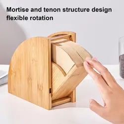 Wood Coffee Filter Paper Holder Multi-Functional Coffee Paper Container Stand Vertical Storage Rack for 101 102 Filter Paper