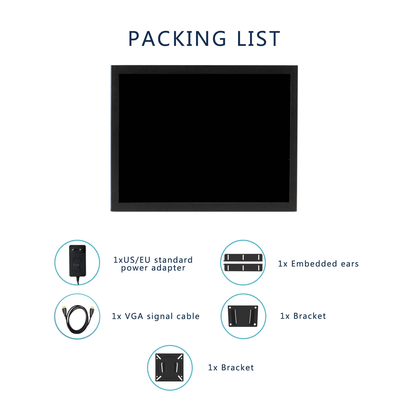 مكبر صوت Dvi Vga Hd-Mi ، شاشة عرض LCD خارجية ، شاشة صناعية مزودة بشاشة معدنية ، من من من من من الخارج ، من من من من من الخارج ، إلى الخارج ، 15 بوصة