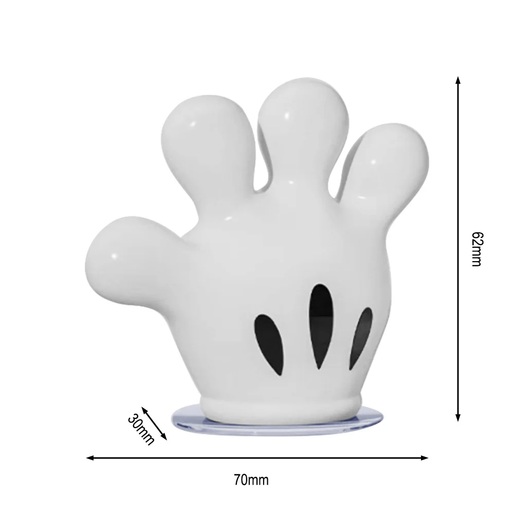 

Toothbrush Holder Cute Palm Suction Cup Wall Traceless Hook Towel Data Cable Mobile Holder Home Organizer Bathroom Accessories