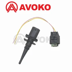 Ambient Outside Air Temperature Sensor With Connector Plug For BMW 1 6 7 Series E39 E46 X3 X5 X6 Z4 Z8 MINI R50 R53 R56 R55