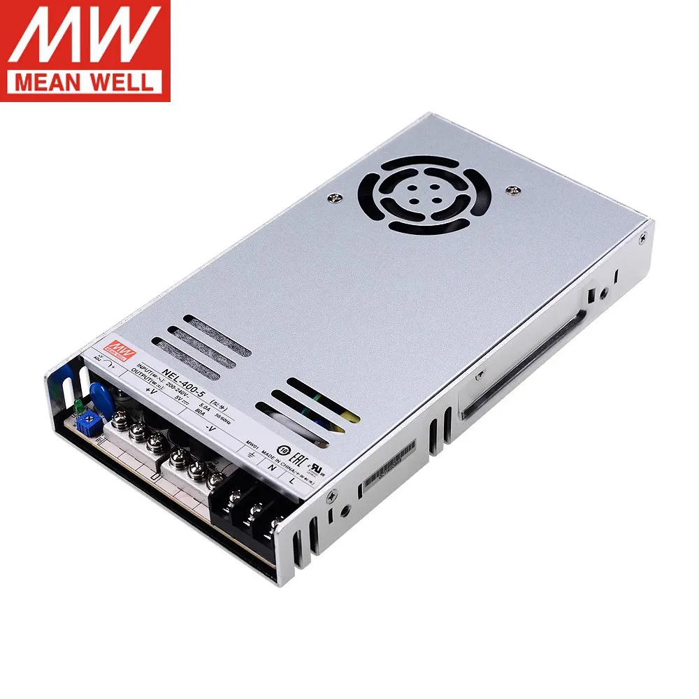 MEAN WELL NEL-400-5 5V 80A meanwell NEL-400 5V 400W Single Output Switching Power Supply